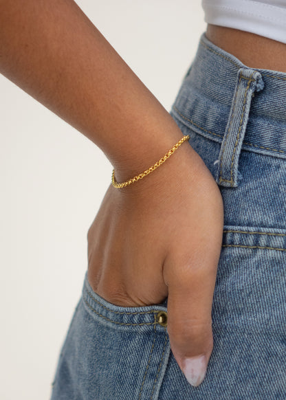 Gold Rolo Bracelet