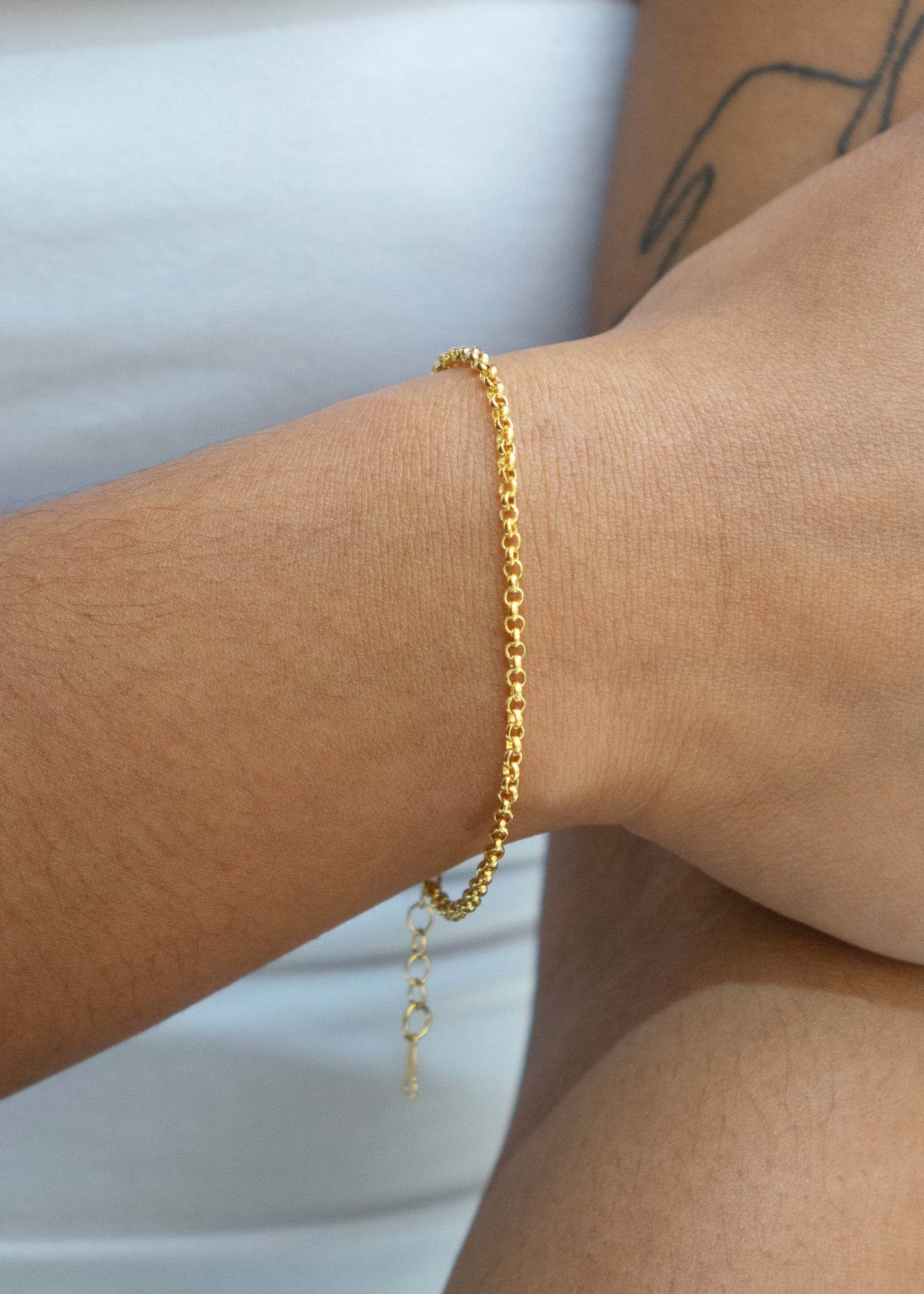 Gold Rolo Bracelet